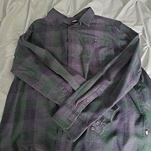 North Face Flannel Shirt XL